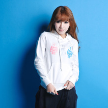 【森马semir】女款连帽纯棉时尚卡通图案卫衣原价139元001150814