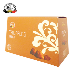  比利时进口零食Truffles德菲丝松露巧克力浓郁奶香400g套餐更优惠