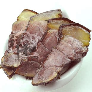  四川特产年货烟熏【后腿腊肉350g】2份可包邮零食品培根