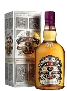  【洋酒】 芝华士12年苏格兰威士忌CHIVAS REGAL 假一赔十 送酒杯