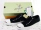 匡威CONVERSE JACK PURCELL开口笑黑白 半拖休闲帆布鞋