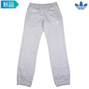 2011冬季保暖 Adidas三叶草 冬男纯棉加绒加厚长裤V33022 V33023