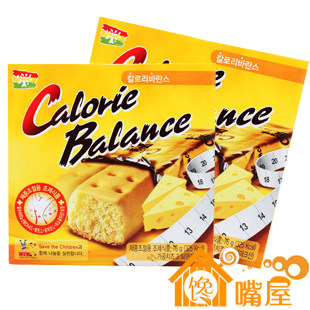 韩国 原味海太低卡路里奶酪饼干减肥饱腹代餐粉 压缩饼干76/95g