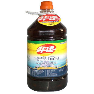  山西特产-月子油-亚麻油-华建胡麻油(3L)