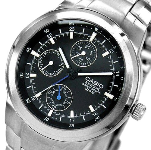 正品Casio卡西欧手表 防水商务钢带男表EF-305D-1A/EF-305D-1AV