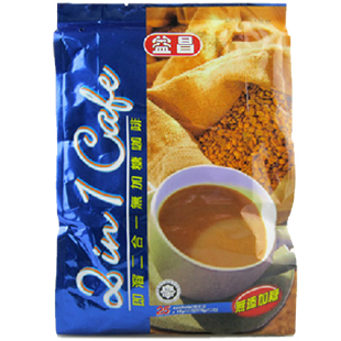  包邮 进口速溶咖啡 马来西亚益昌老街白咖啡 无糖低脂健康375克