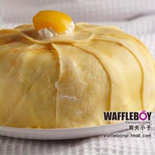  窝夫小子 千层葛雷普蛋糕 鲜奶油水果黄桃蔓越莓生日 北京上海