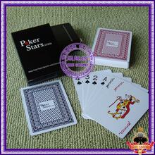 【闲趣坊】德州扑克 小字 塑料牌 Poker Stars.com 10元1副