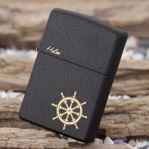 Zippo 幸福远洋金色舵盘限量打火机