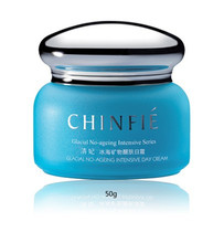正品Chinfie/清妃 冰海矿物日间乳霜50g 补水保湿隔离日霜