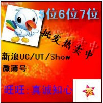 5λUC/UT������SHOW����6λshow�˺�73389 uc