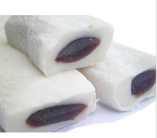  进口特产零食 台湾雪之恋手造麻薯/麻糬（红豆味）纯手工180g