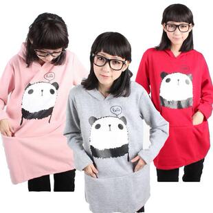 <em>女装</em> 上衣 <em>孕妇</em>长袖 卡通<em>熊猫</em>厚款孕妇卫衣 <em>孕妇</em>