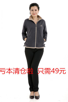 上下架计划:抓绒衣女款保暖透气休闲开衫加厚软壳上衣摇粒绒冲锋衣内丹软外套