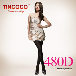 蔡依林推荐 意大利 TINCOCO静脉曲张袜 480D 瘦腿袜 连裤袜 正品