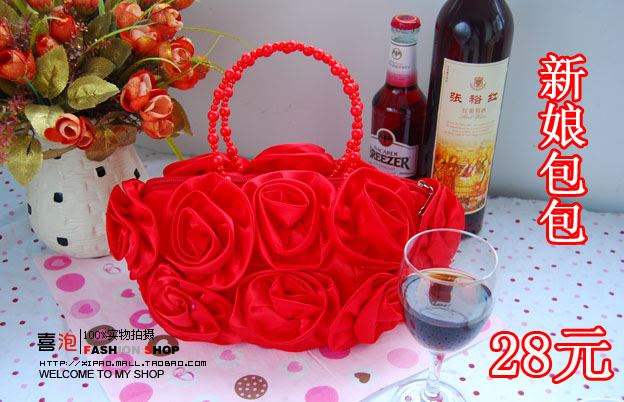 新娘包 婚庆用品 新娘用品 玫瑰花包 晚宴包 宴会包 手拎包包 新娘包 婚庆用品 新娘用品 玫瑰花包 晚宴包 宴会包 手拎包包