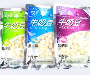  【范静怡】草原情牛奶豆118克5.5元 原味(3001)