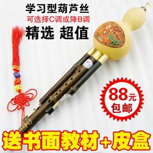 云南滇南古韵 C调降B调紫竹初学葫芦丝乐器专卖 特价包邮 送教材