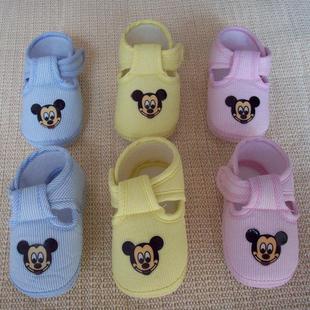  3-12个月婴儿鞋 宝宝布鞋 软底防滑鞋 单鞋 宝宝步前鞋 春夏童鞋