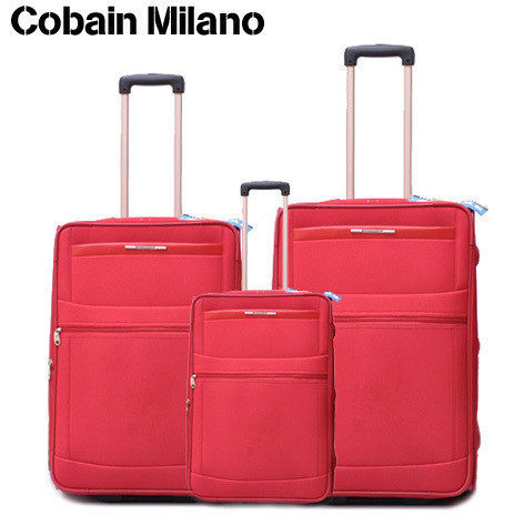 外单cobain milano 3件套旅行箱 学生拉杆箱超值特价15kg