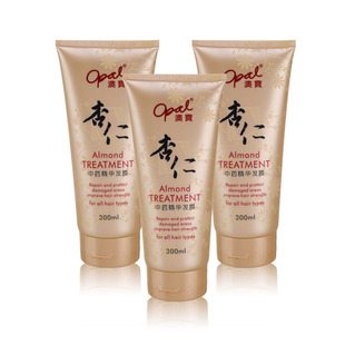  新年 澳宝杏仁发膜300三件套装 烫染修复免蒸倒膜 共3支300ml