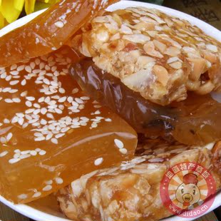  迪道 广东特产 日威澳门四宝糕点 花生芝麻椰蓉软糕 小盒装糖果