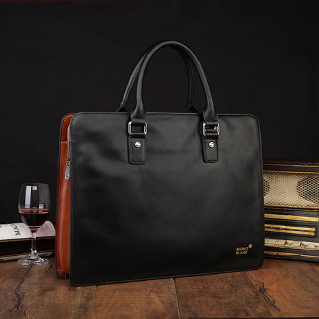 香港代购酷奇真皮男包时尚新款男士手提包单肩