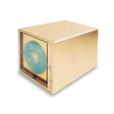 HIPCE 天猫正品 轻触式带锁CD收纳盒碟片柜 大容量CD收纳架CDB-80