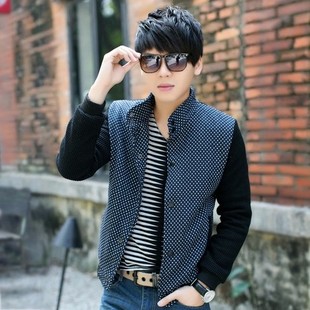 春装男士外套春秋季2014新款潮流青春薄夹克