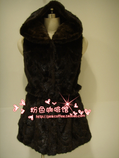 2012秋冬新 气质淑女 系带兔毛拼接羊毛<em>呢料</em>中