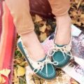 2012春季新品 韩版公主甜美撞色系带平跟娃娃鞋 女式圆头潮单鞋子