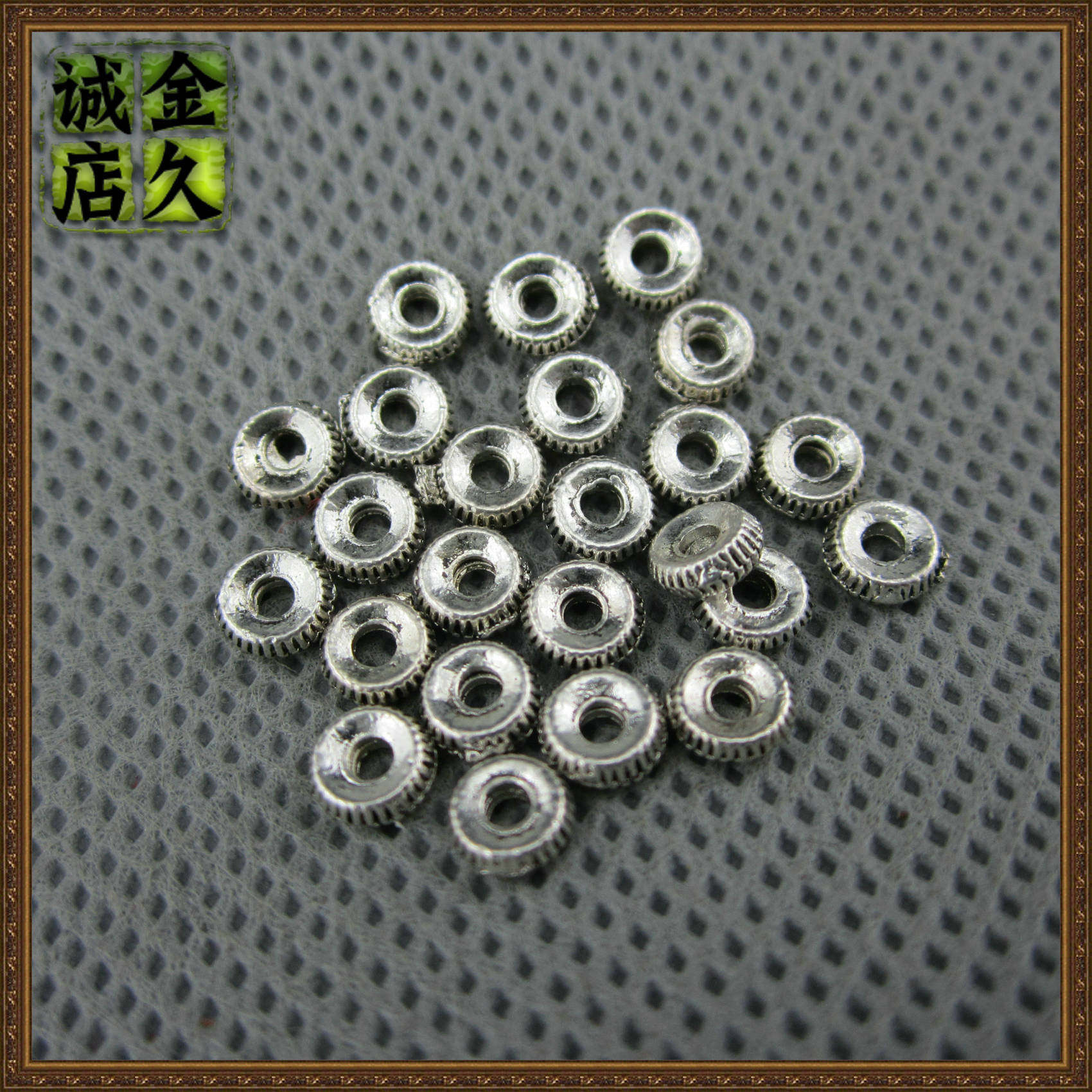 百搭饰品 西藏 5MM 尼泊尔 DIY配件 佛珠 隔珠 隔片 散珠