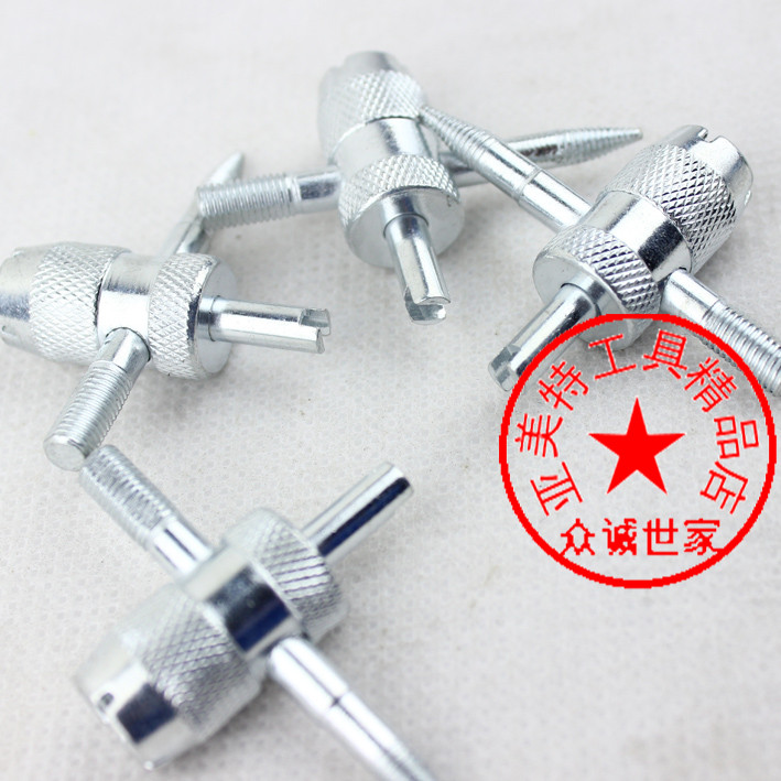 Cheap Sale Four Needle valve wrench valve Screwdriver Bicycle Deflate tool Valve core wrenchin the Bike/Riding equipment/Parts and Accessories , Bicycle repair tools , Valve core category - from Buy2taobao.com to provide professional Taobao agent buy service