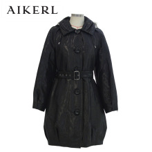 AIKERL艾可儿专柜正品黑色修身 秋冬时尚长袖外套女装包邮