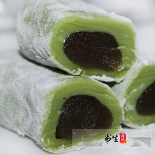  [书生海味店] 台湾三叔公雪之恋 手造麻糬麻薯(绿茶味)180g(190)