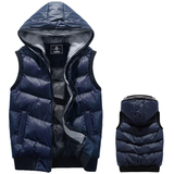 culk-祺艺 新款<em>坎肩</em> <em>马甲</em> 男士 韩版 <em>保暖</em> 连帽 秋