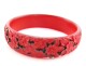 永远的宝贝时尚饰品北京漆雕纯手工雕漆手镯宽梅花P1222