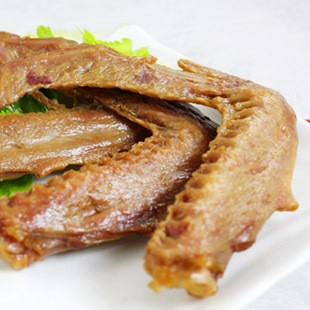  真空包装精武鸭翅膀 香辣味250g 零食小吃休闲食品 湖北武汉特产