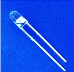 3MM白发红色 F3白发红灯无边 LED灯珠 直插