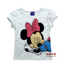 �ļ�����ͯװ ��ʿ��DISNEY��ͨ���� ��ͯŮͯ ��ɫ���� ����T��