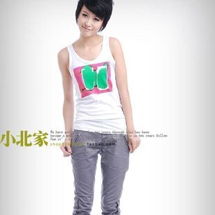 小北家/江南布衣10年新款/夏日休闲小背心