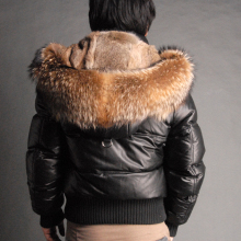 ����Dsquared2����ë�����100%����Ƥ�п��Ѽ�����޷� �Ӻ�ʵ��