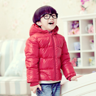   新年新衣 儿童羽绒服童装 中大童 短款 潮 男 童羽绒服带帽