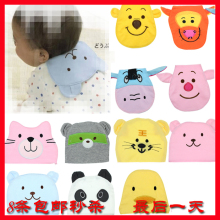 8条包邮 儿童纯棉加大加厚4层纱布垫背巾婴幼儿隔汗巾宝宝吸汗巾