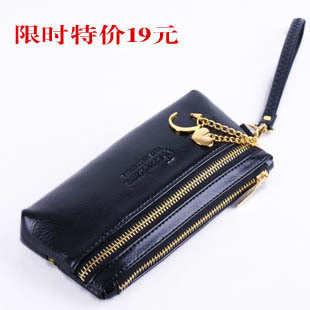 【特】冲皇冠 高级复合牛皮时尚长款女士钱包