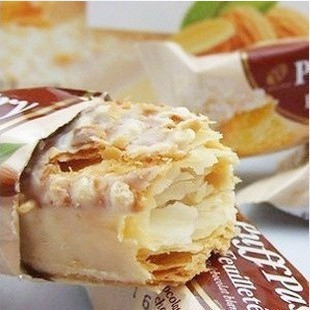  台湾 进口食品 蜜兰诺 千层酥 77松塔 饼干 散装 14个(约250g）