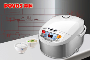 【保障速递 包邮】现价259元 原价659元奔腾TM518智能电饭煲(每个ID限购50件)