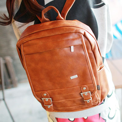 双肩包女韩版学生...