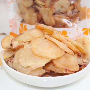  江苏特产 深海鱿鱼片 浩甜特级原味鱿鱼足片 休闲零食 不含防腐剂
