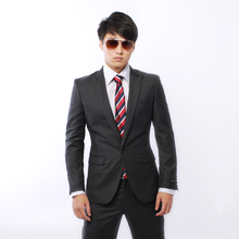 ziozia 韩版男士时尚商务正装黑色西服套装 上衣 正品AQ3B956